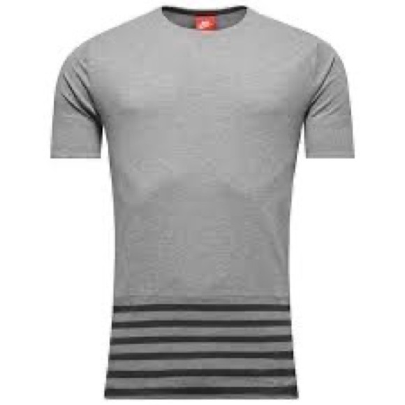 NIKE F.C. T-SHIRT SIDELINE DARK GREY HEATHER/BLACK SIZE S - Picture 1 of 7